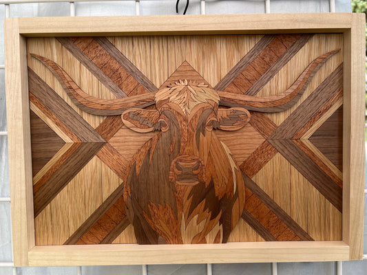 Long Horn Steer Mini