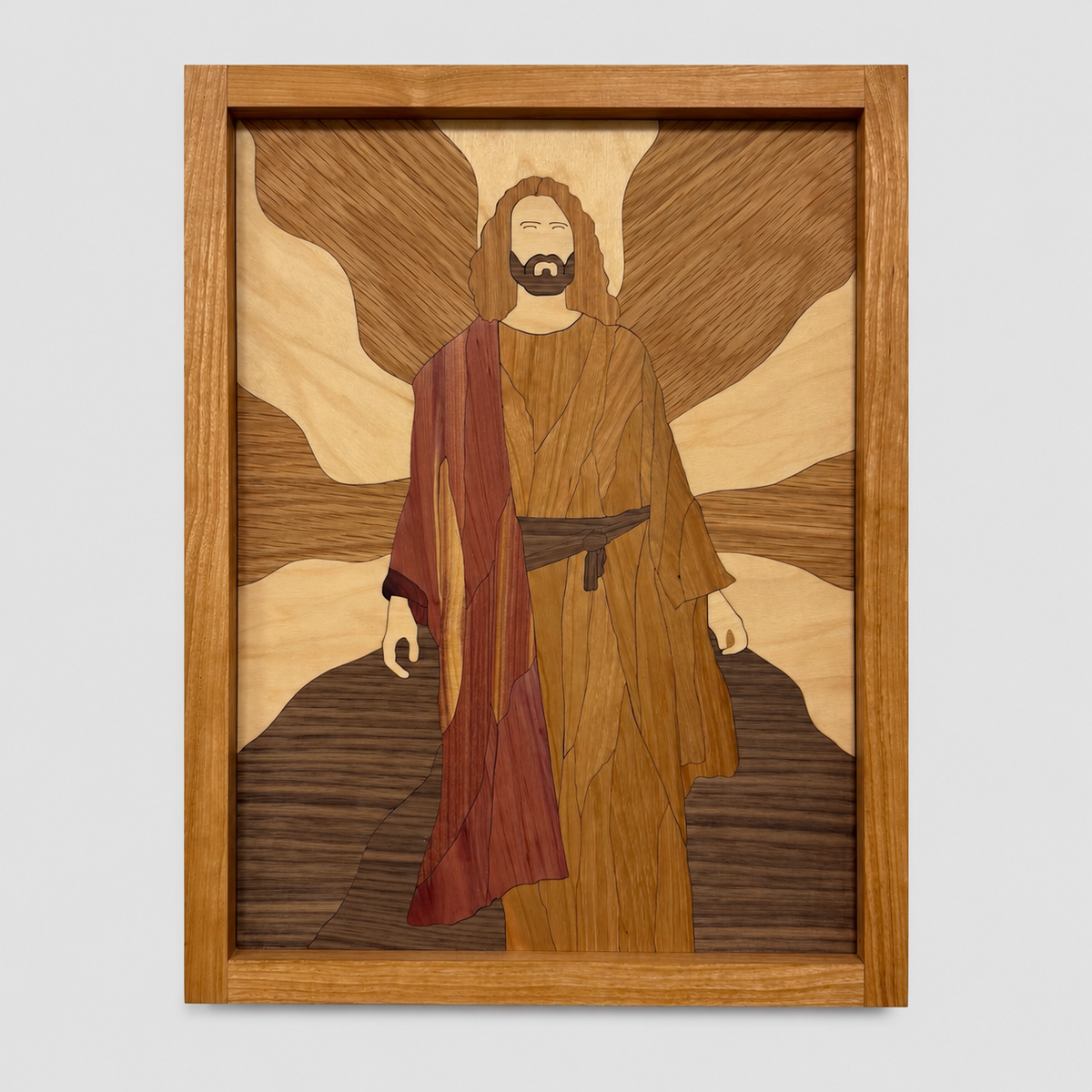 He Walks With Light Wall Art Small