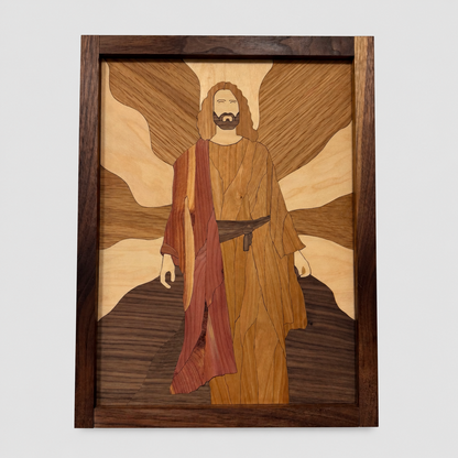 He Walks With Light Wall Art Small