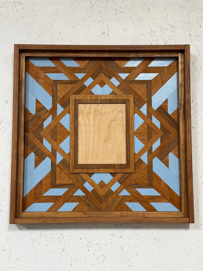 Square Diamond Quilted Frame