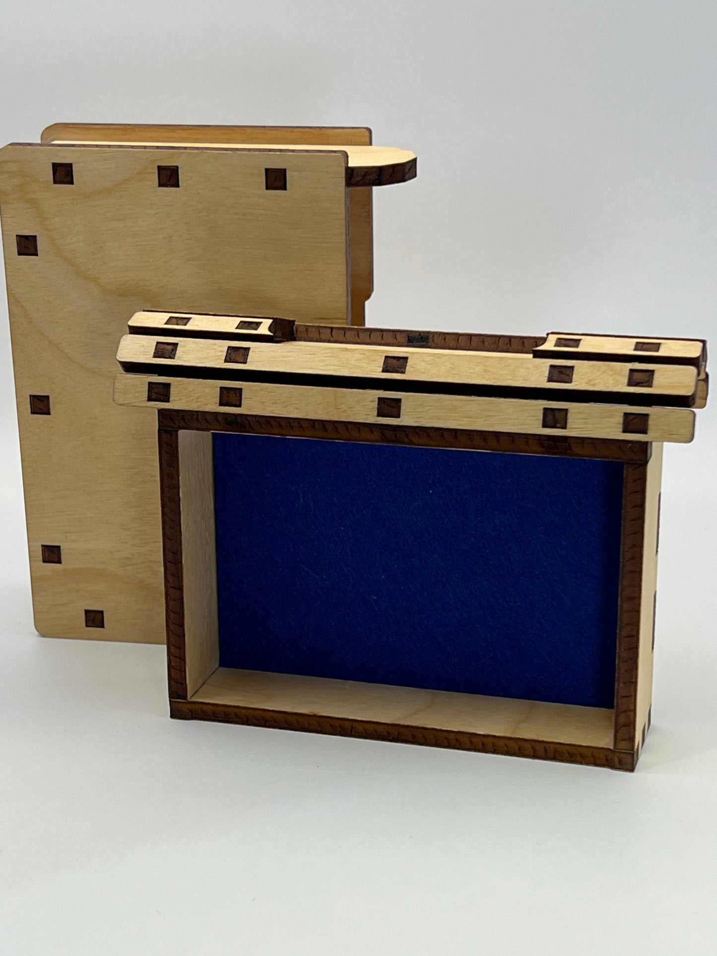 Hidden drawer Mini Book Box / Dice holder