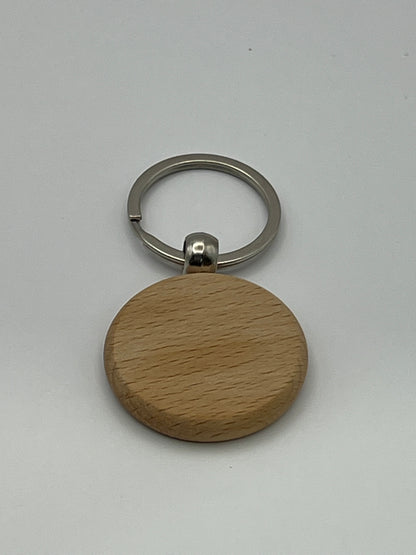 Wood Keychain