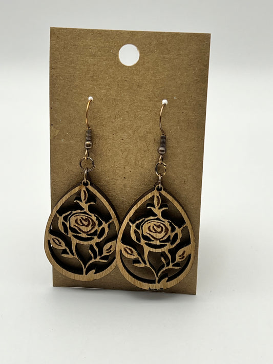 Rose Earrings