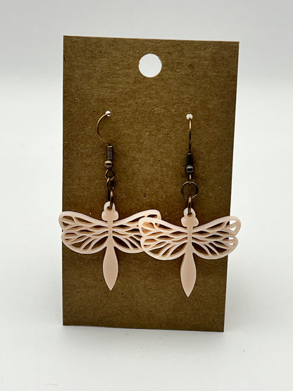 Acrylic Dragonfly earrings