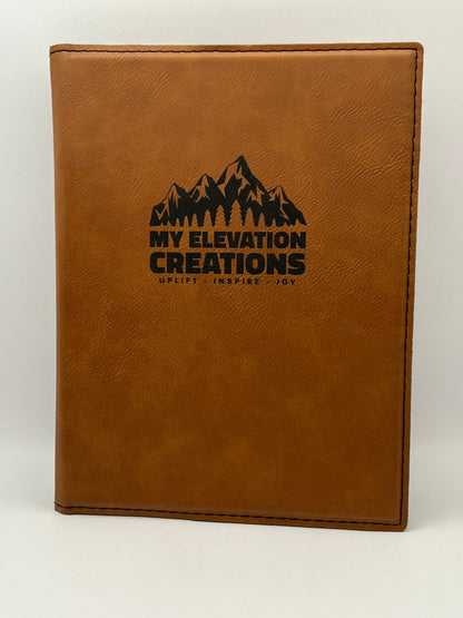 Leatherette Portfolio with Notepad