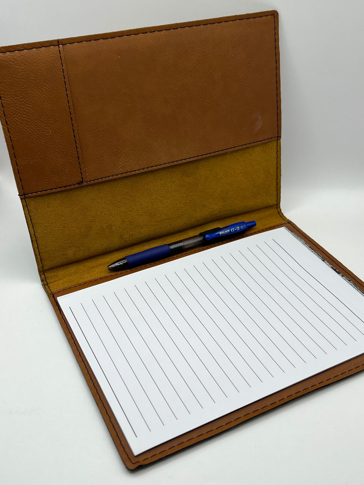 Leatherette Portfolio with Notepad