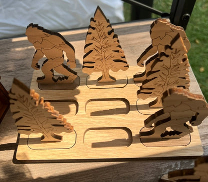 Bigfoot Tic-Tac-Toe