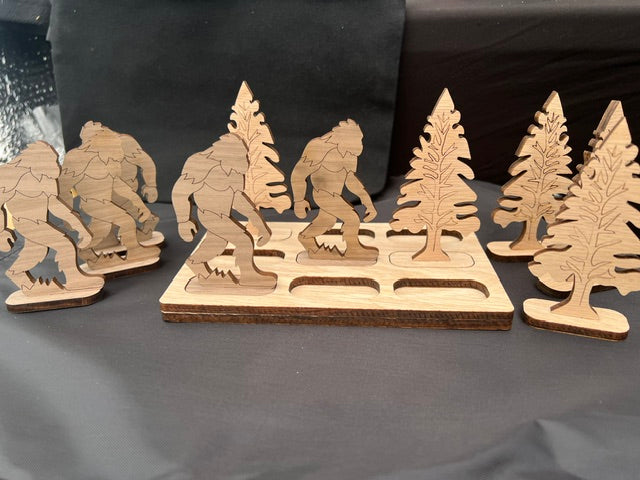 Bigfoot Tic-Tac-Toe